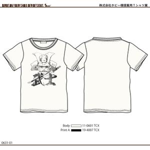 BIRDS ON UR SHOULDER (yjcgy290)さんの大手量販店にあなたのイラストが並ぶ!?インバウンド向け「兜・刀・武士（文字）」のデザイン募集への提案