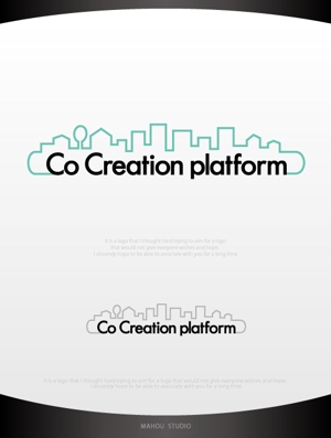 魔法スタジオ (mahou-phot)さんの【共創】「Co Creation platform」のロゴへの提案