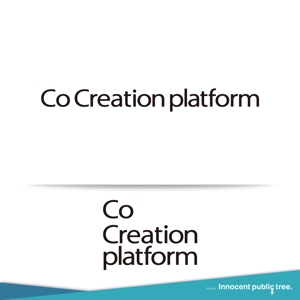 Innocent public tree (nekosu)さんの【共創】「Co Creation platform」のロゴへの提案