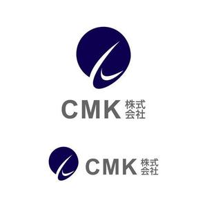 taniさんの「CMK株式会社」のロゴ作成への提案