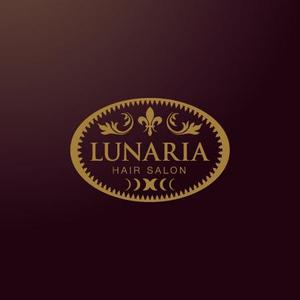 さんの「LUNARIA HAIR SALON」のロゴ作成への提案