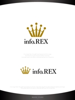 魔法スタジオ (mahou-phot)さんの保険代理店「info.REX株式会社」のロゴへの提案