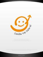 魔法スタジオ (mahou-phot)さんのコーポレートスローガン「Smile Up Spiral」のロゴへの提案