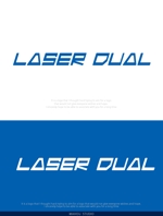 魔法スタジオ (mahou-phot)さんのファイバーレーザー切断機　「Laser Dual」のロゴへの提案