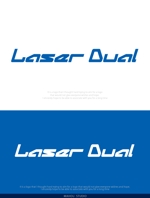 魔法スタジオ (mahou-phot)さんのファイバーレーザー切断機　「Laser Dual」のロゴへの提案