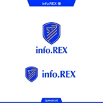 queuecat (queuecat)さんの保険代理店「info.REX株式会社」のロゴへの提案