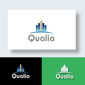 IandO (zen634)さんの不動産会社「株式会社Qualia(クオリア)」の社名ロゴへの提案