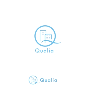 marutsuki (marutsuki)さんの不動産会社「株式会社Qualia(クオリア)」の社名ロゴへの提案