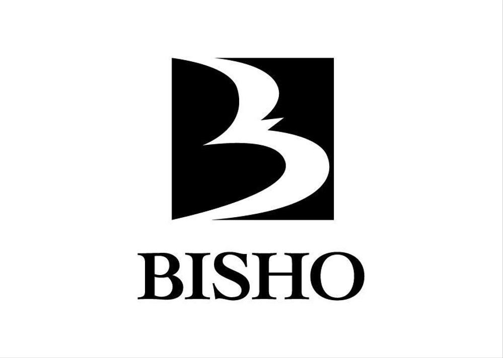 「BISHO」のロゴ作成