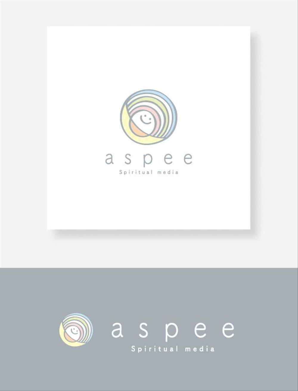 女性向けWEBメディア「aspee」のロゴ制作