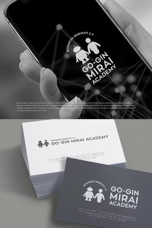 YOO GRAPH (fujiseyoo)さんの地銀のセミナーブランド「GO-GIN MIRAI ACADEMY」のロゴへの提案