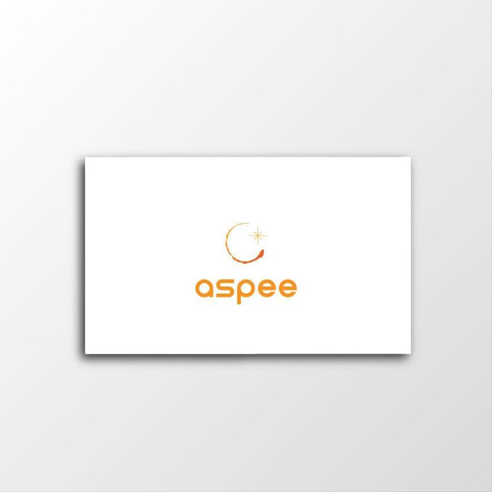 女性向けWEBメディア「aspee」のロゴ制作