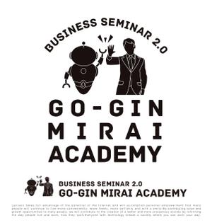 tog_design (tog_design)さんの地銀のセミナーブランド「GO-GIN MIRAI ACADEMY」のロゴへの提案