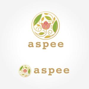 hiro (hiroro4422)さんの女性向けWEBメディア「aspee」のロゴ制作への提案