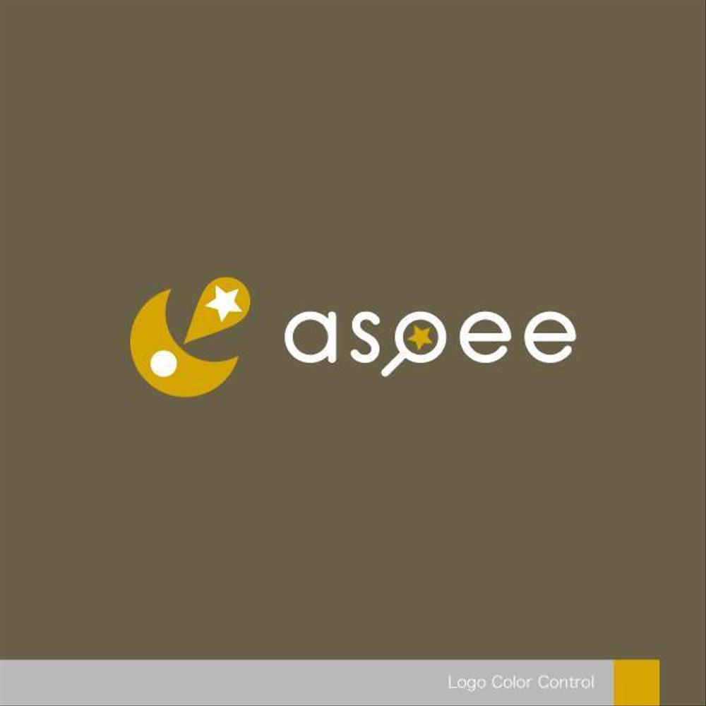 女性向けWEBメディア「aspee」のロゴ制作