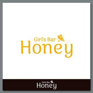 slash (slash_miyamoto)さんの京都ガールズバー「Honey」のロゴへの提案