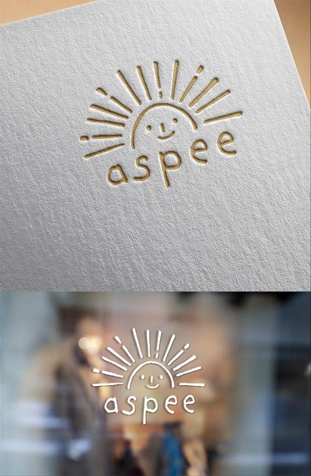 女性向けWEBメディア「aspee」のロゴ制作