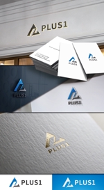 BKdesign (late_design)さんの金融系 ＰＬＵＳ１株式会社コーポレートサイトロゴデザイン（商標登録予定なし）への提案