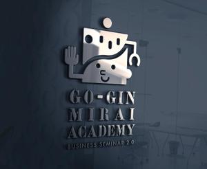 MaxDesign (shojiro)さんの地銀のセミナーブランド「GO-GIN MIRAI ACADEMY」のロゴへの提案