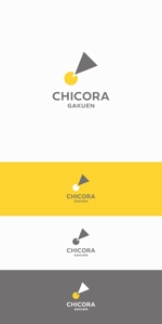 designdesign (designdesign)さんの楽しく通えて考える力を伸ばす学習塾「Chicora学園」のロゴへの提案