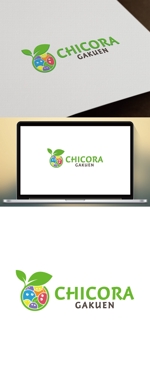 cozzy (cozzy)さんの楽しく通えて考える力を伸ばす学習塾「Chicora学園」のロゴへの提案