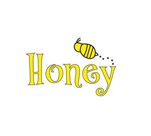 toberukuroneko (toberukuroneko)さんの京都ガールズバー「Honey」のロゴへの提案