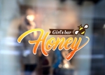D0917 (D0917)さんの京都ガールズバー「Honey」のロゴへの提案