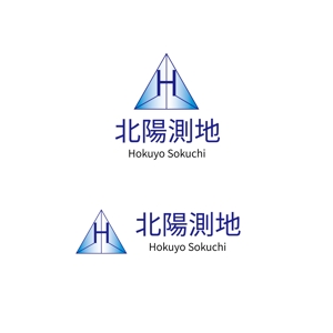 hokusai0214さんの京都の測量会社「北陽測地」のロゴへの提案