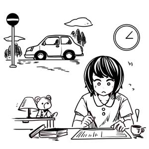 なかえ (shrimptetu)さんの簡単なシーンのイラスト制作への提案