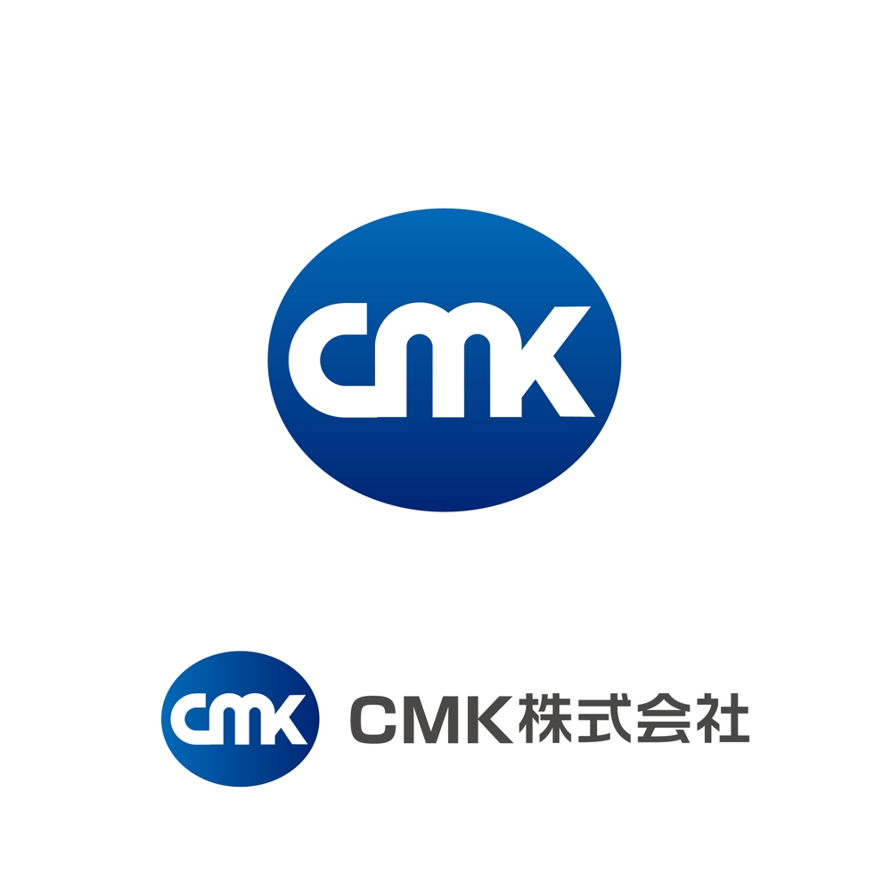 「CMK株式会社」のロゴ作成