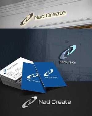 D.R DESIGN (Nakamura__)さんの広告代理業　「株式会社Nad Create」のロゴへの提案