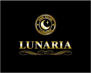 akira_23さんの「LUNARIA HAIR SALON」のロゴ作成への提案