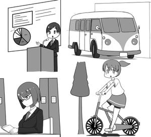 ザフリ (Zafuri)さんの簡単なシーンのイラスト制作への提案