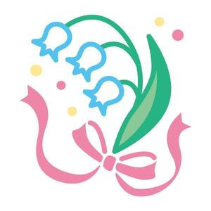 黒川 ()さんのベビーバスポンチョに刺繍する「花」を使ったイラストへの提案