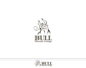Chapati (tyapa)さんの福岡　中洲　シーシャBAR　『BULL』のロゴ作成への提案