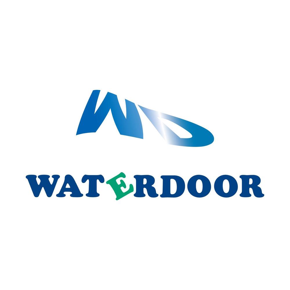 「Waterdoor」のロゴ作成