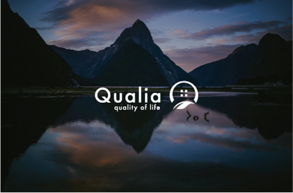 不動産会社「株式会社Qualia(クオリア)」の社名ロゴ