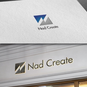 BKdesign (late_design)さんの広告代理業　「株式会社Nad Create」のロゴへの提案