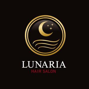 BEAR'S DESIGN (it-bear)さんの「LUNARIA HAIR SALON」のロゴ作成への提案
