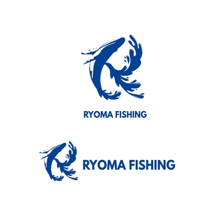 釣りのイラストと社名ロゴの依頼 外注 イラスト制作の仕事 副業 クラウドソーシング ランサーズ Id
