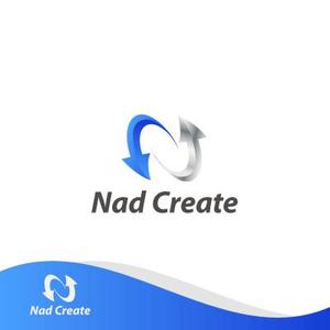 HABAKIdesign (hirokiabe58)さんの広告代理業　「株式会社Nad Create」のロゴへの提案