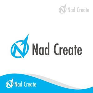 HABAKIdesign (hirokiabe58)さんの広告代理業　「株式会社Nad Create」のロゴへの提案