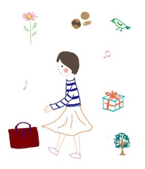 momona (momona)さんの★ウェブサイトで使う手書き風の挿絵★への提案