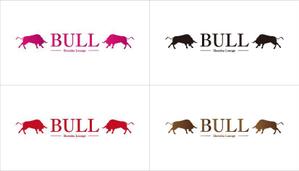 jp tomo (jp_tomo)さんの福岡　中洲　シーシャBAR　『BULL』のロゴ作成への提案
