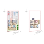 氷室柾貴 ()さんの戸建て住宅の間取り図を手書き風のイラストに。への提案