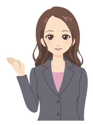 ちょりそー（仮） (chocop)さんのコンサルタント（女性）のイラストへの提案