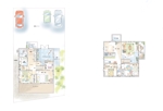 キムラマキコ (makiran)さんの戸建て住宅の間取り図を手書き風のイラストに。への提案