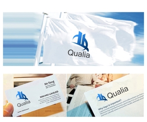 hope2017 (hope2017)さんの不動産会社「株式会社Qualia(クオリア)」の社名ロゴへの提案