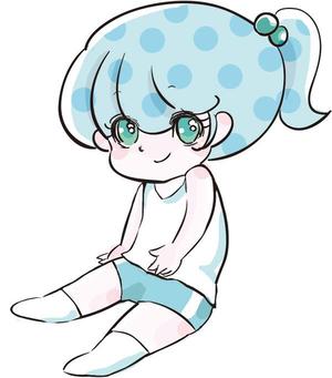 高島南波 (minami616)さんの【超急募です！】大手衣料品店用POPに載せる12、3歳くらいのかわいい女の子のイラストへの提案