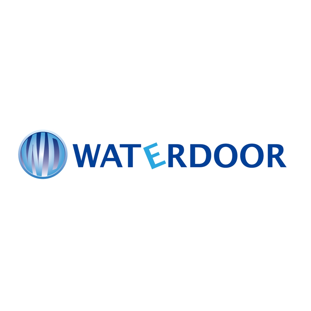 「Waterdoor」のロゴ作成
